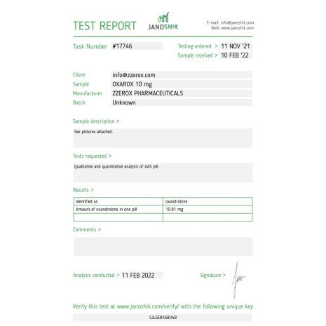Oxarox Zerox Pharmaceuticals