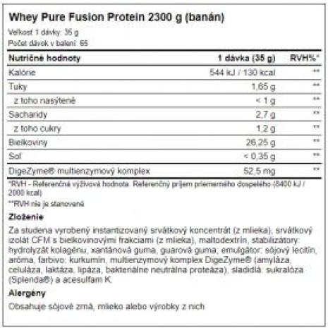 AMIX Whey Pure Fusion Protein AMIX