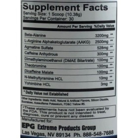 EPG - TURNT UP 308G Pharmaceutical