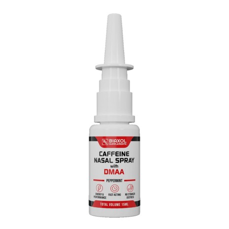 CAFFEINE NASAL SPRAY WITH DMAA IN BOTTLE Biaxol Supplements